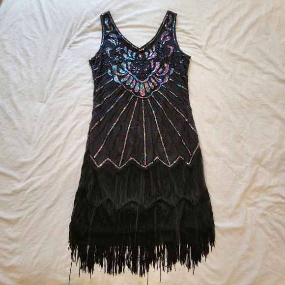 Babe Yond 1920 Flapper Dress size extra large. Wore once - Picture 5 of 9